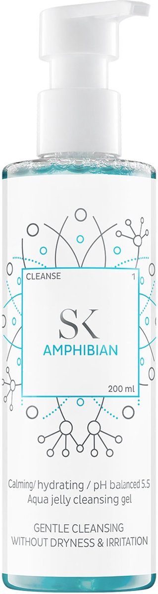 Skintegra Amphibian Reinigingsgel – Milde Gezichtsreiniger voor Alle Huidtypen – 200 ml