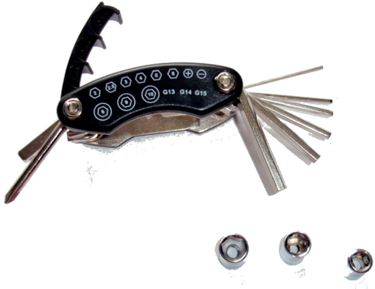 Multitool Fietsgereedschap Set - 11 Functies