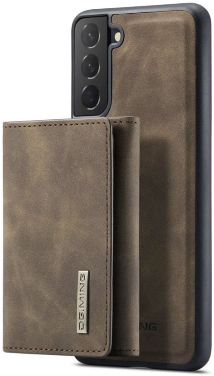Hoesje met Magnetische Kaarthouder Bruin Geschikt voor Samsung Galaxy S23 Plus