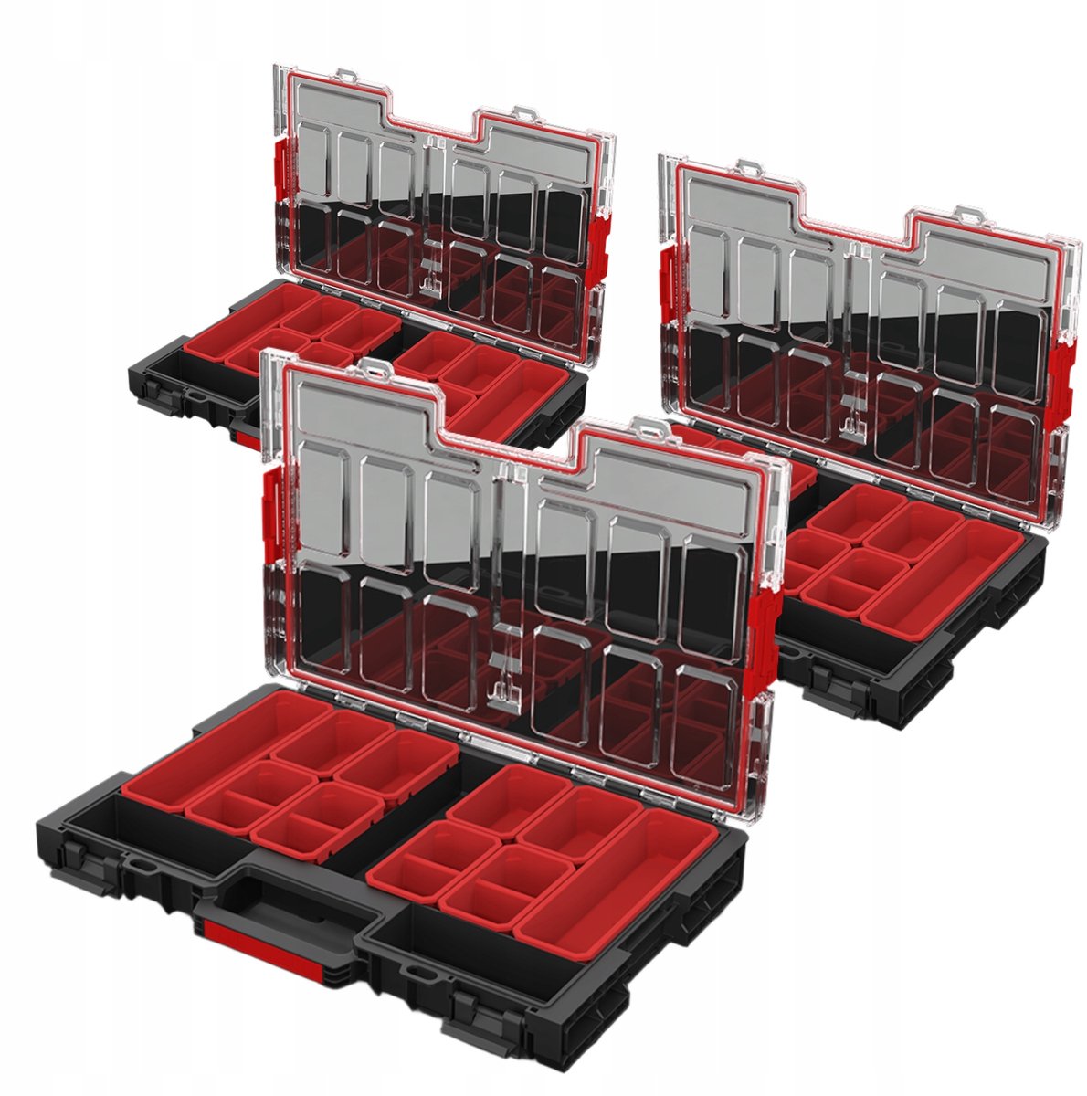 Qbrick System ONE Organizer L 2.0 - Grote Gereedschapskist x3
