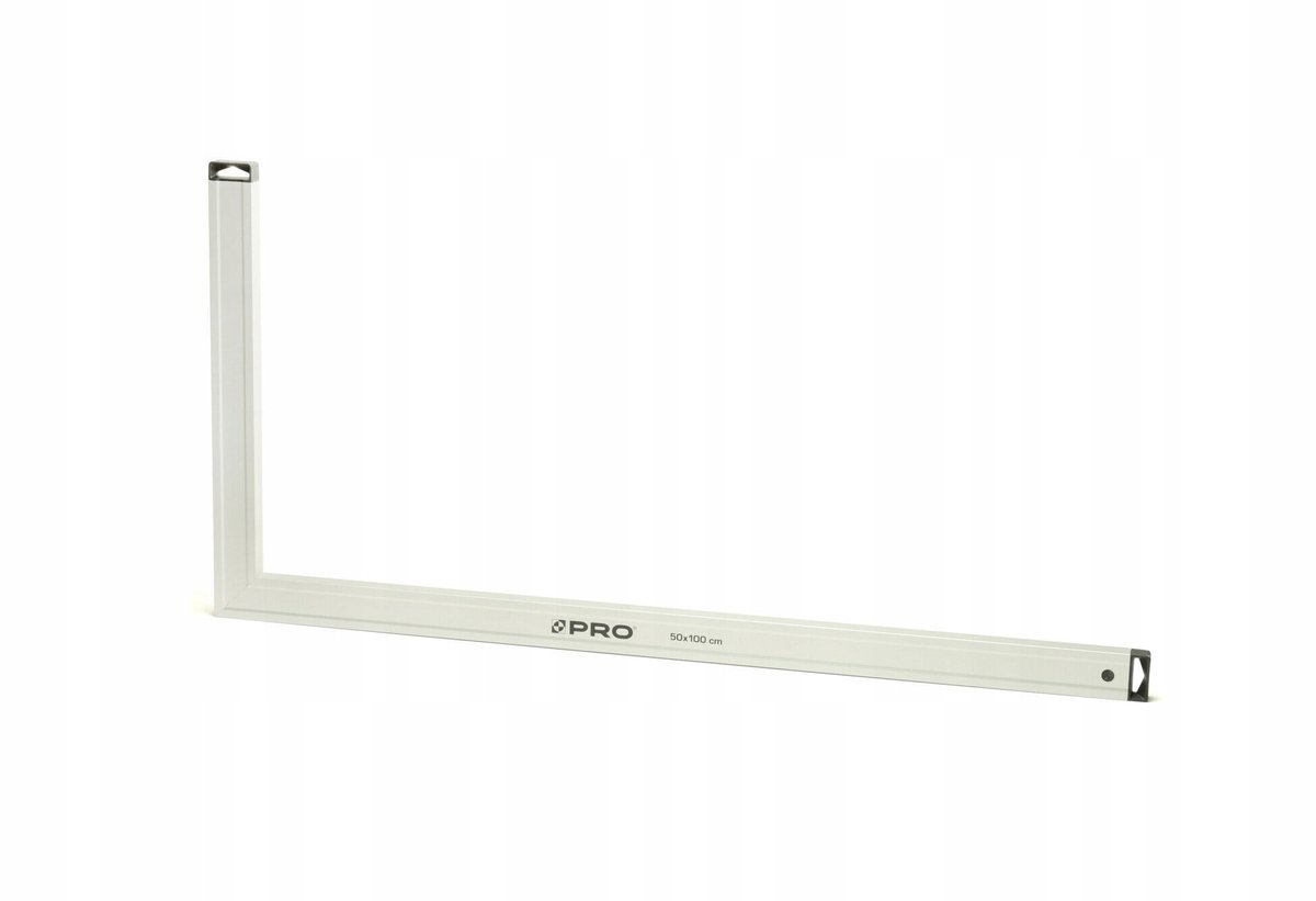 Merkloze Aluminium Hoekliniaal 50x80 cm - Robuust en Precisie