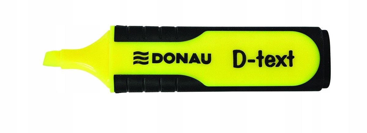 Donau D-text Gele Marker - Essentieel voor Kantoor en Studie