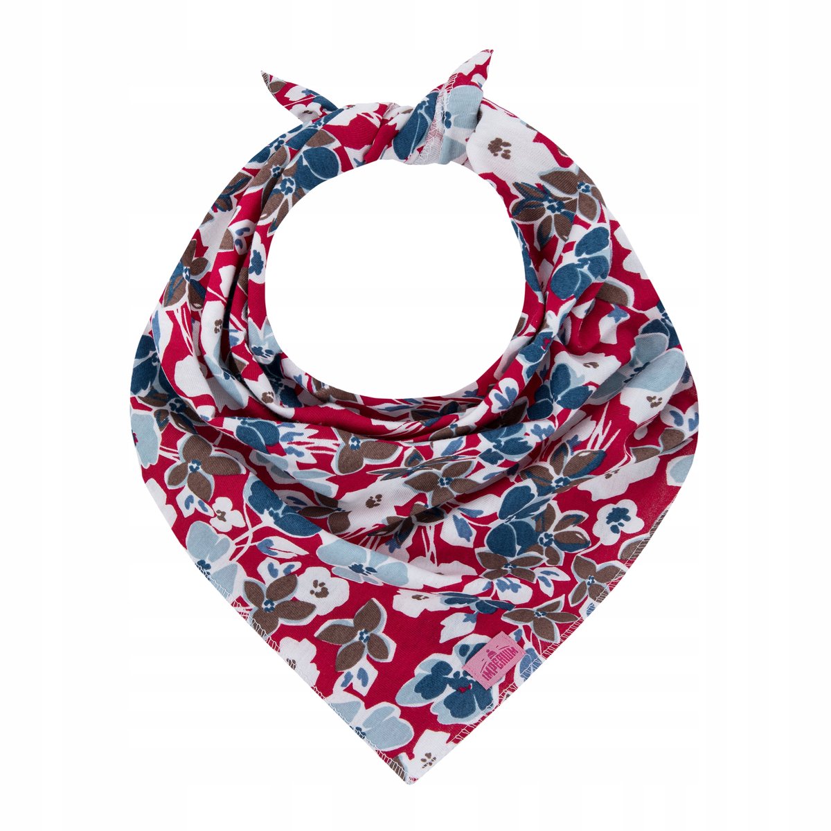 Bandana met Magnoliapint - Katoen - 2 mnd tot 9 jaar