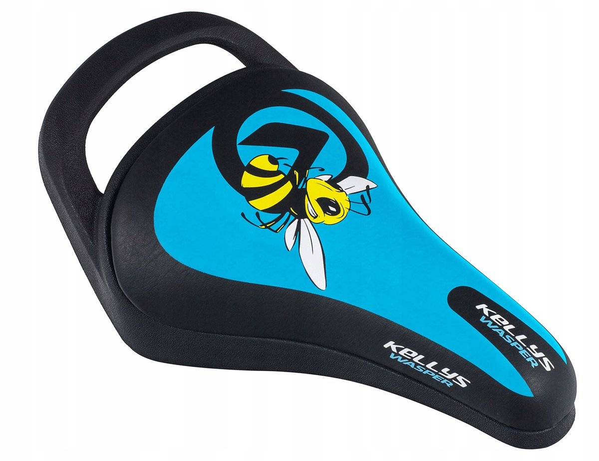 Kelly's Wasper Kinder Fietszadel Hemelsblauw