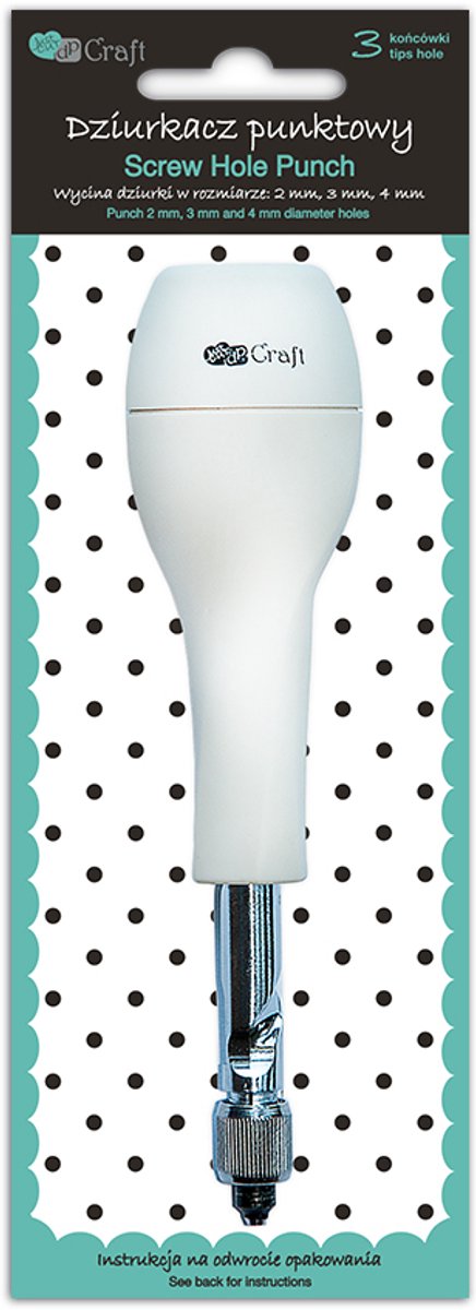 dpCraft Perforator Decoratief Papier Knippen - Cirkel DIY