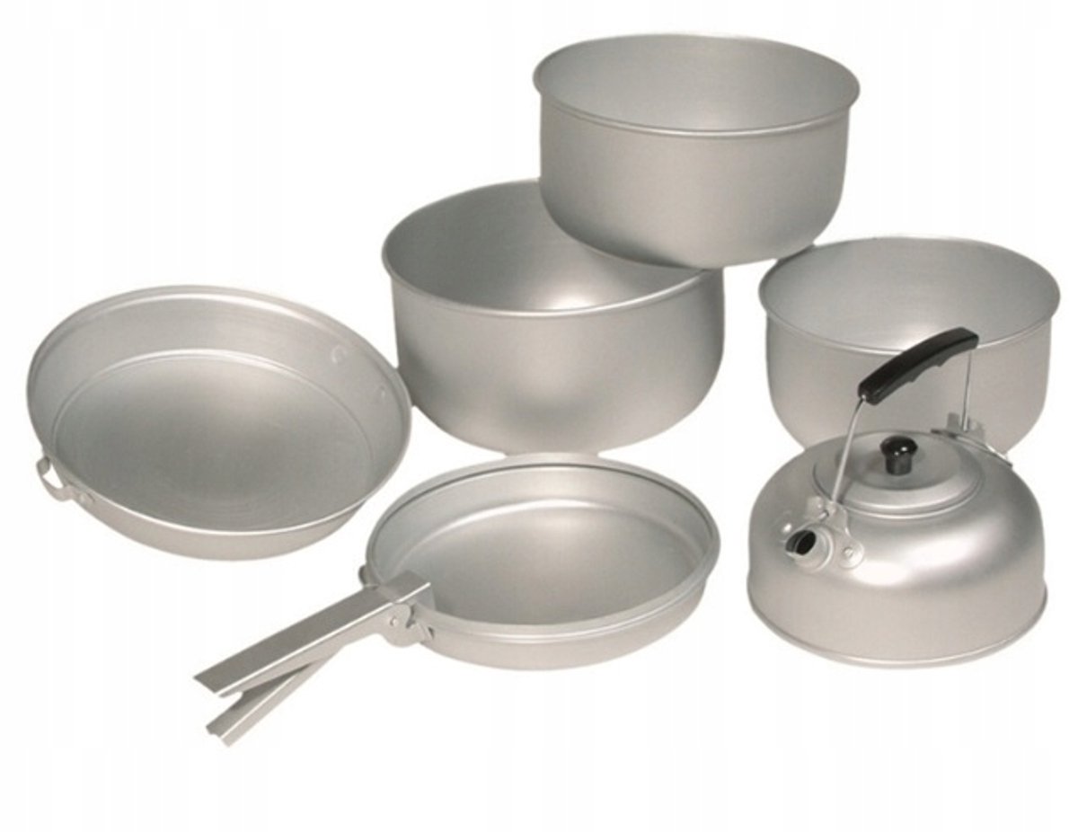 Mil-Tec Aluminium Kookset - Camping & Outdoor