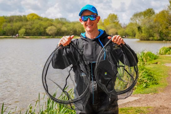 Preston Carbon Haarmatchnet 40cm - Lichtgewicht Vissersnet van Merkloos — afbeelding 4