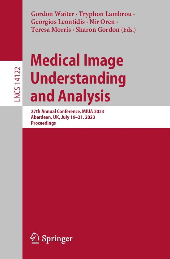 Springer Nature Proceedings Computer Science - Medical Image ... - cover