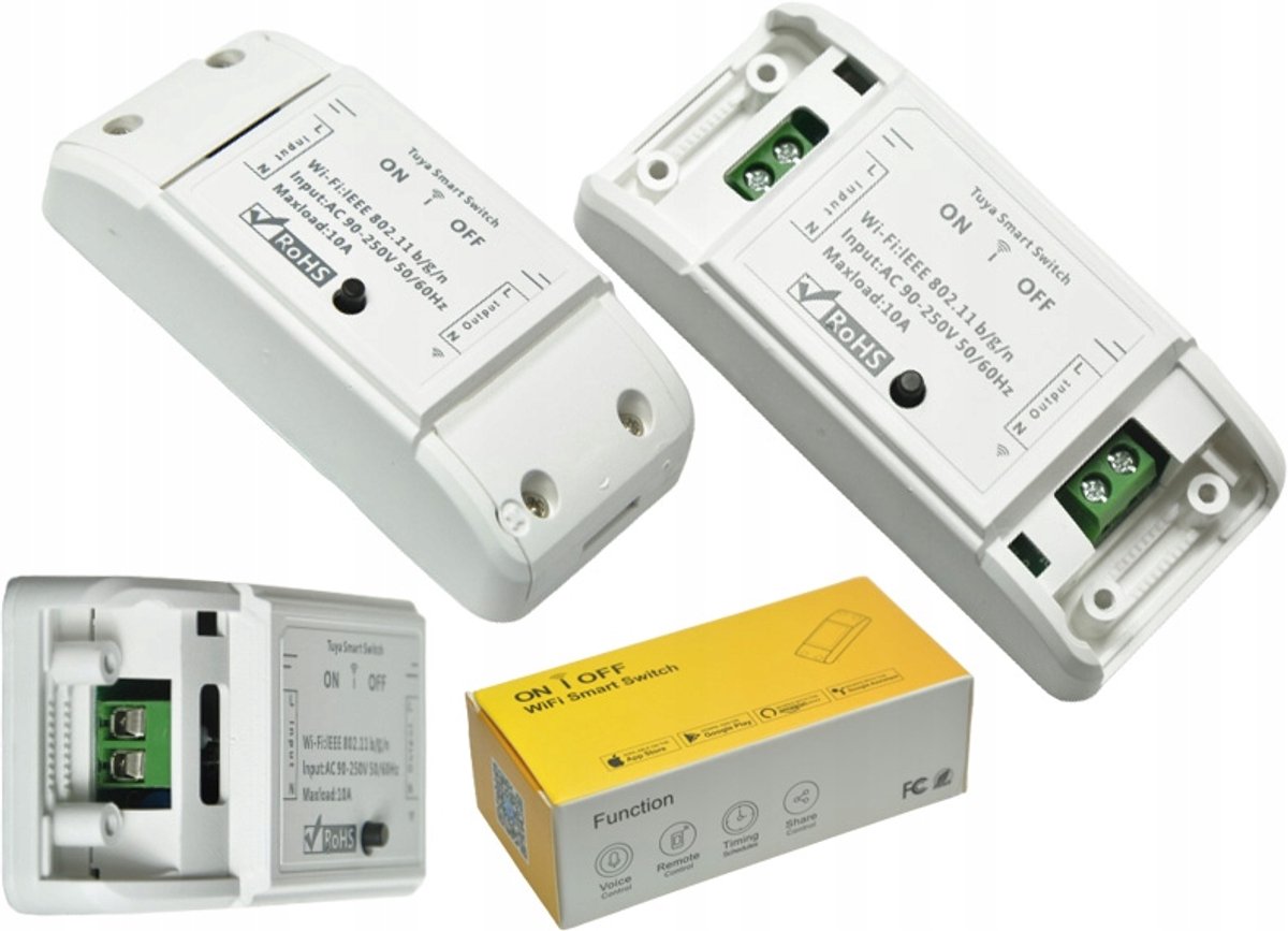 TUYA Smart WiFi Schakelaar - 1 Kanaal