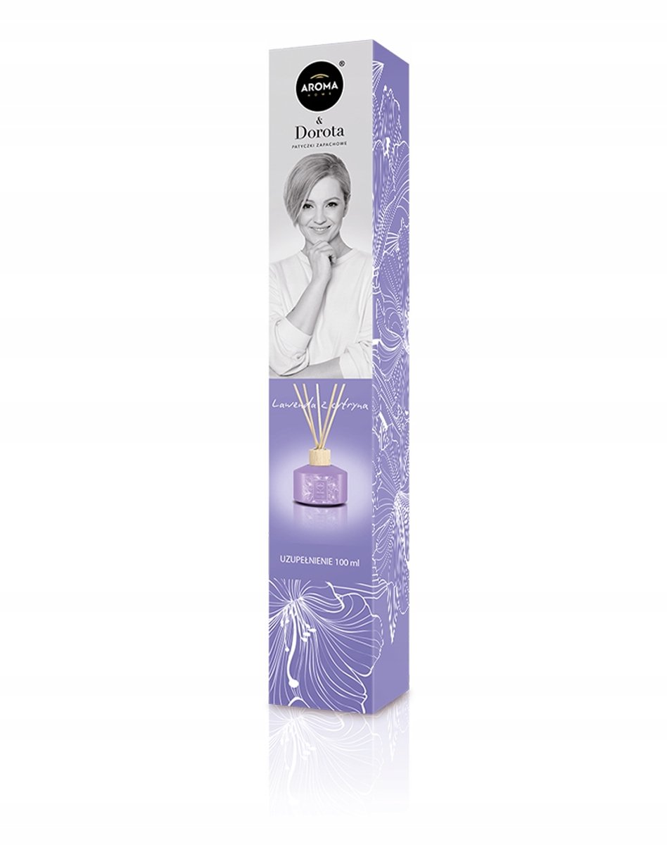 Aroma Home Lavendel- en Citroengeurverspreider met stokjes - 100 ml