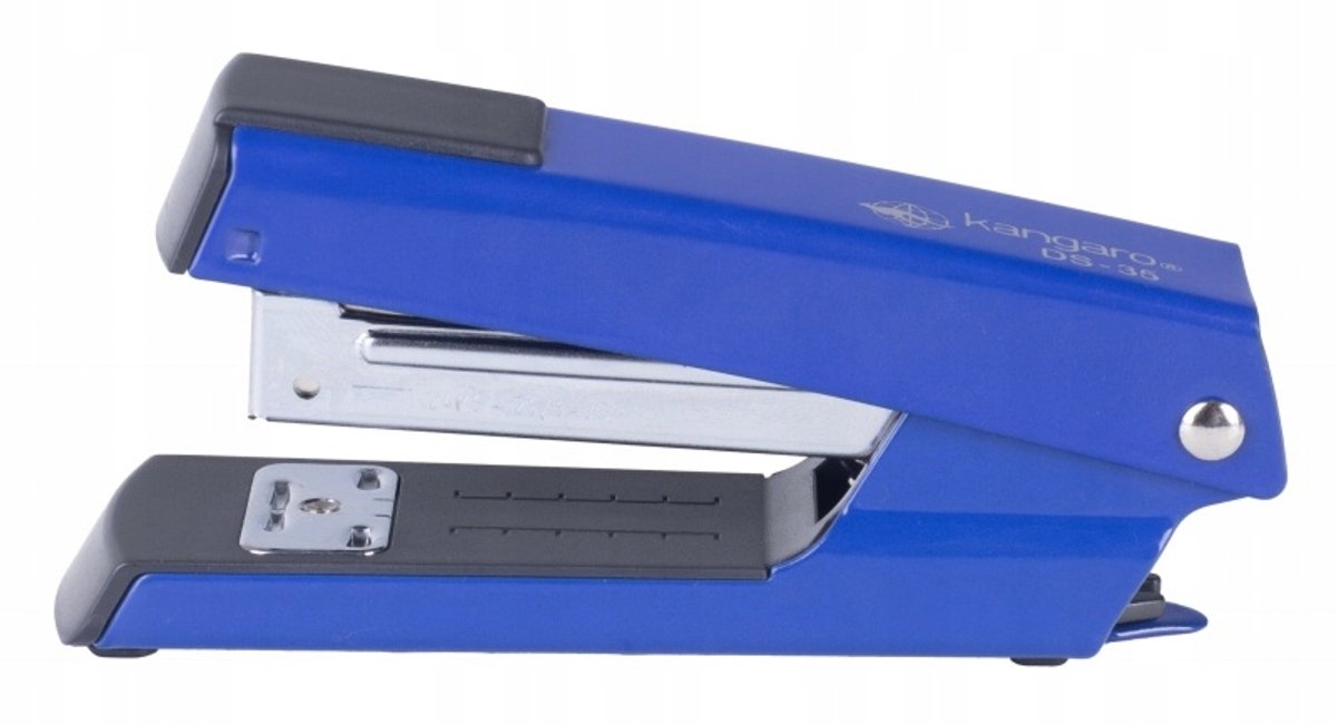Kangaro Metalen Nietmachine Blauw - 30 Vel