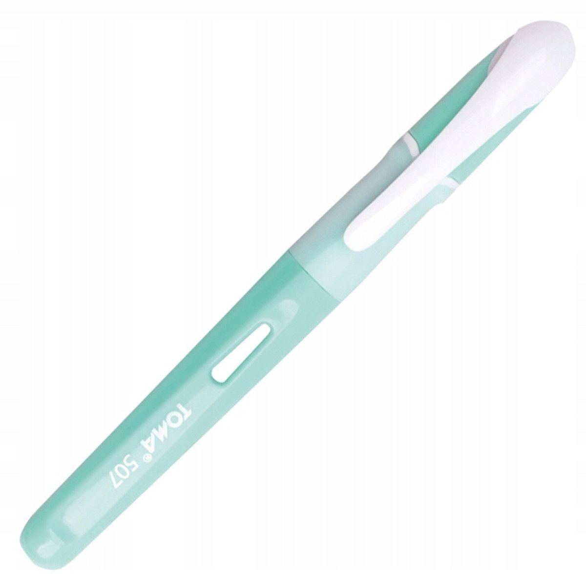 Toma Pastel Turquoise Vulpen - 0.5mm Lijn, Ideaal voor Beginners