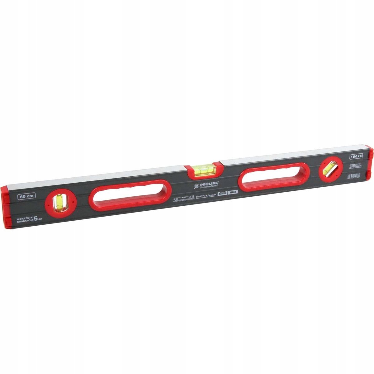 Proline Aluminium Waterpas met 3 Etiketten - 100 cm