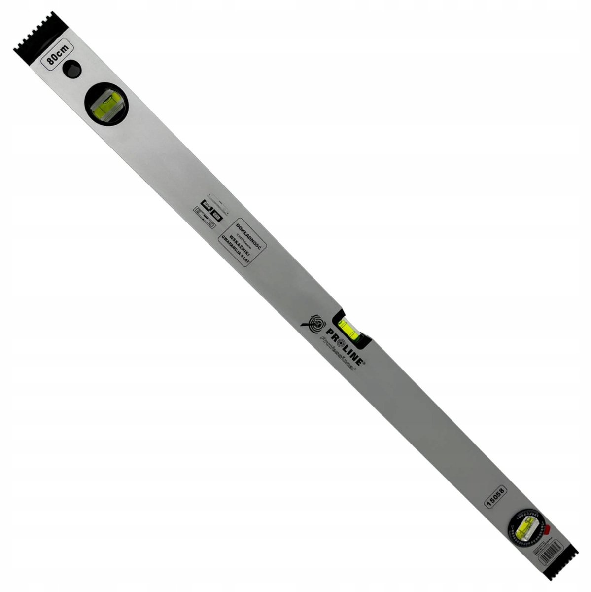 Proline Aluminium Waterpas Libella 80cm - 3 Libellen