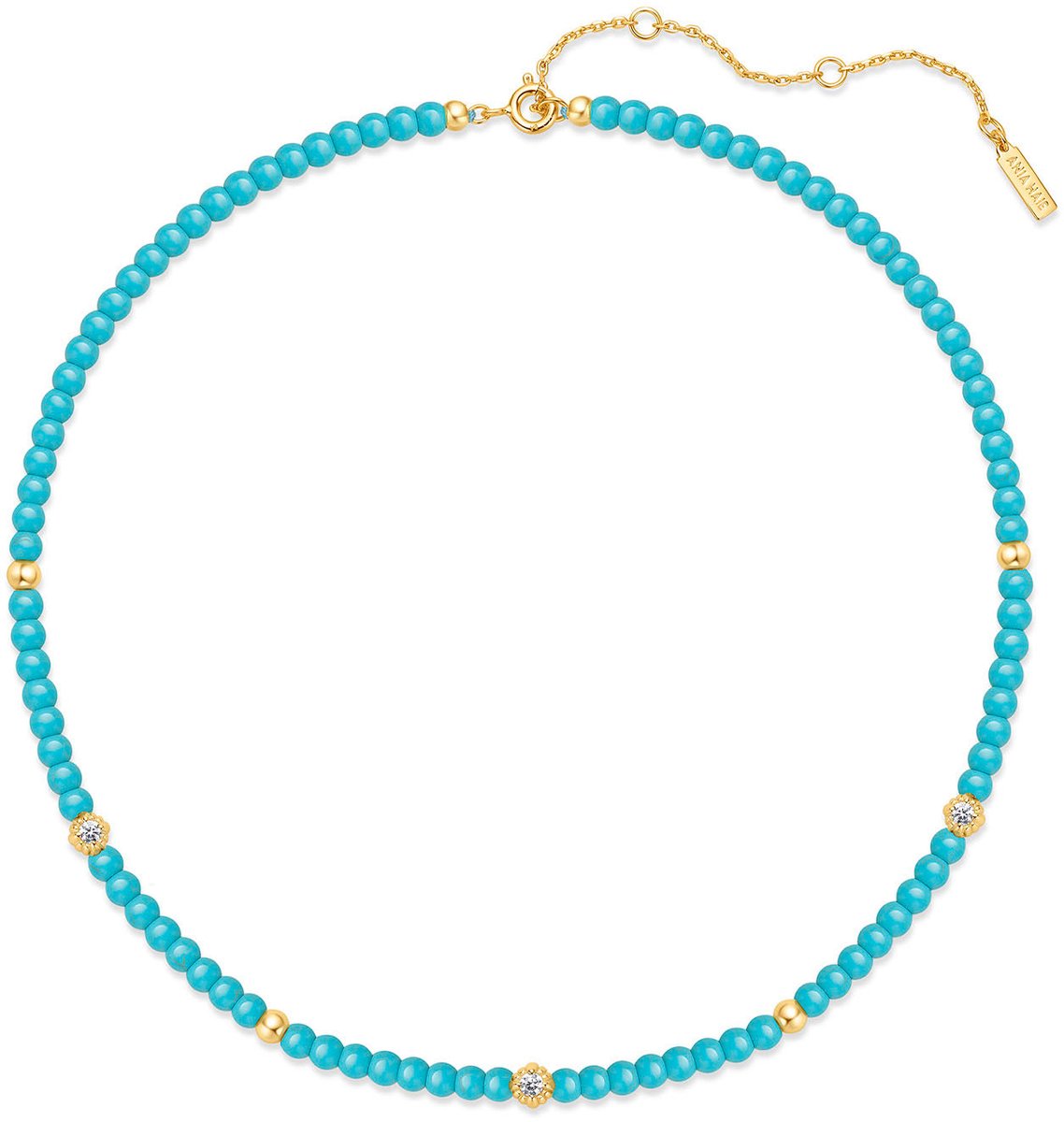 Ania Haie AH N063-03G Chill Voyager Dames Ketting - Collier