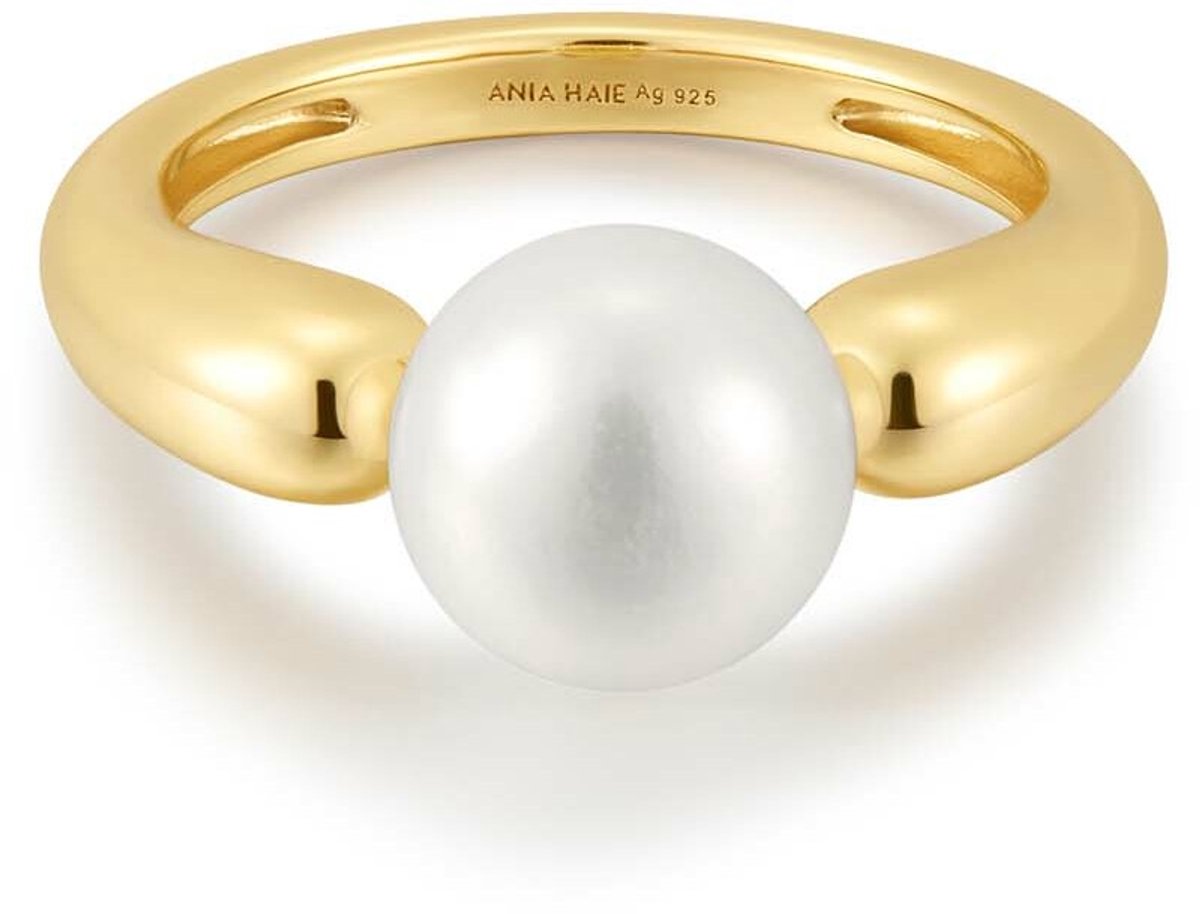 Ania Haie AH R058-07G56 Chic Creator Dames Ring - Minimalistische ring