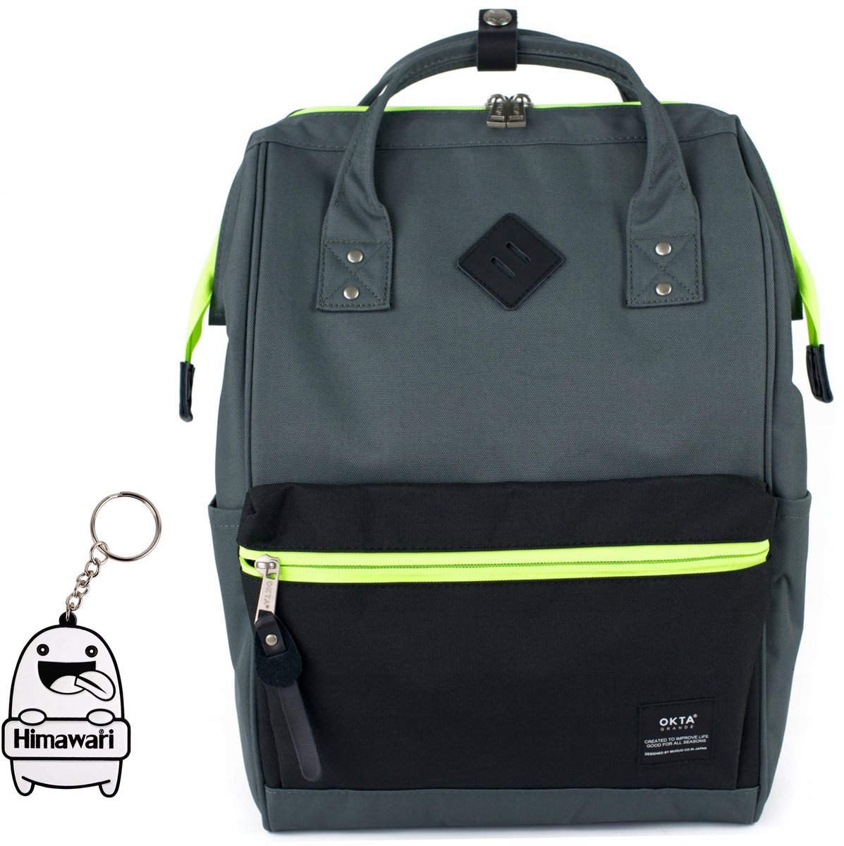Himawari Neon M Rugzak - Laptop, Waterafstotend, USB