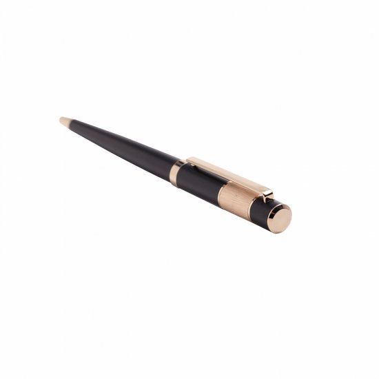 Hugo Boss - HSC0064A - Balpen - zwart - Lint