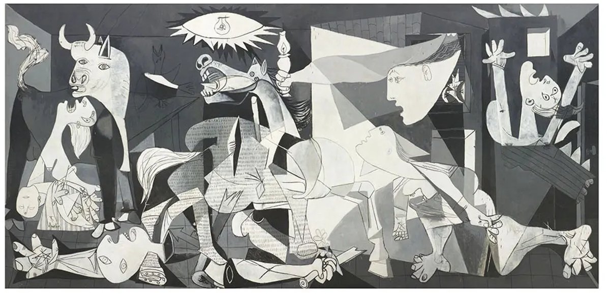 Puzzel Educa Guernica, P. Picasso Miniatura 1000 Onderdelen