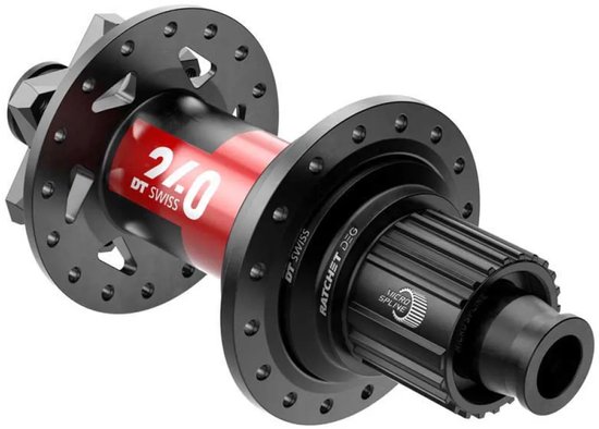 Dt Swiss Classic 240 Disc Is 6b Deg Shimano Micro Spline Achternaaf Zilver 28H / 12 x 148 mm — afbeelding 2