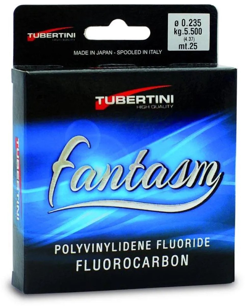 Tubertini Fantasm Flurocarbon 25 M Transparant 0.370 mm