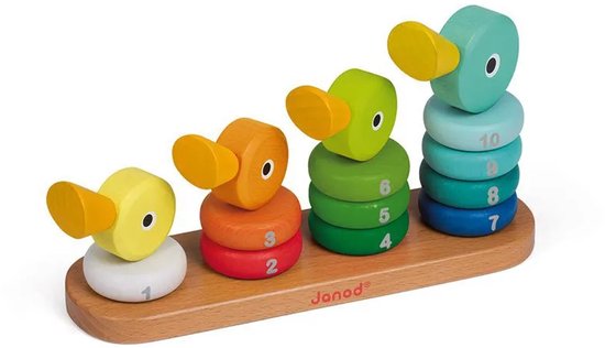 Janod Stapeltoren Eendenfamilie