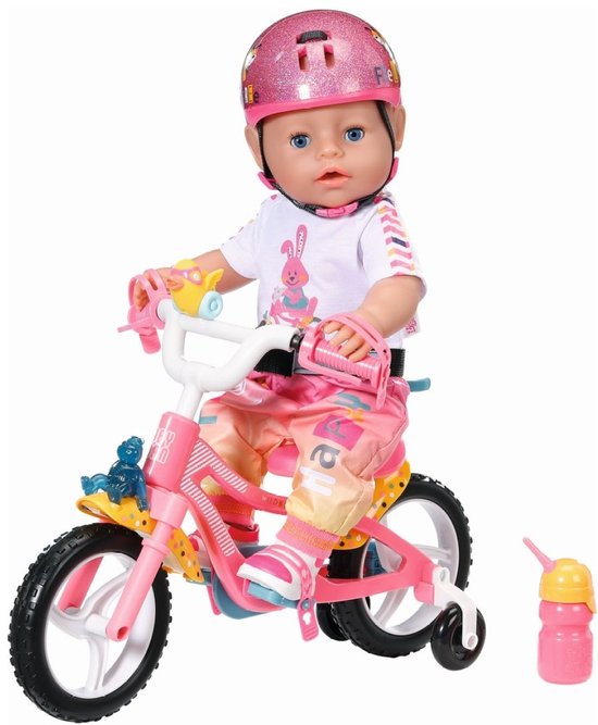 Zapf Creations BABY Born Fiets 43 cm groot - Met toeter - Voor allerlei soorten poppen — afbeelding 5
