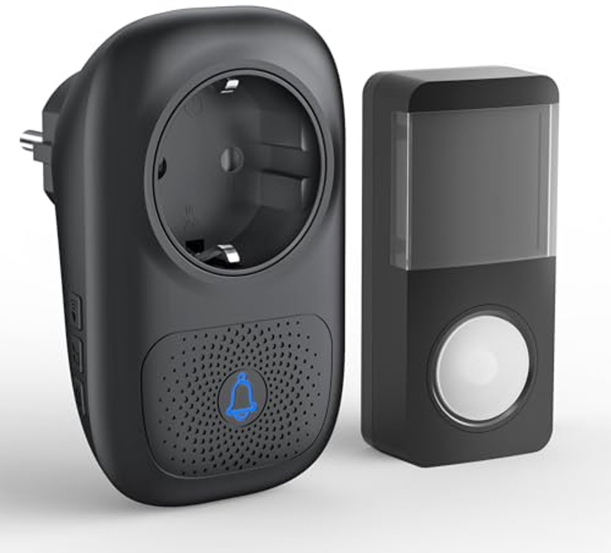 Draadloze Buitenbel IP55 - 300 m Bereik, 58 Melodieën, 4 Volumestanden