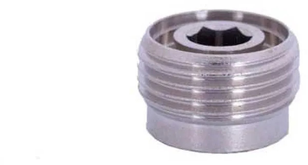 Aqualung Roestvrij Staal Din-adapter Zilver