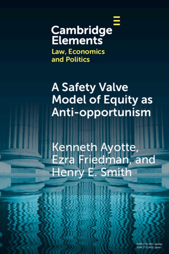 Elements in Law, Economics and Politics-A Safety Valve Model ... - cover