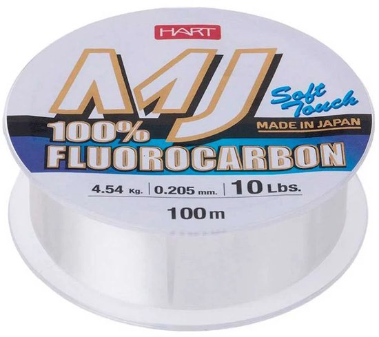 Hart Mj 100 M Flurocarbon Transparant 0.165 mm van Hart — afbeelding 4