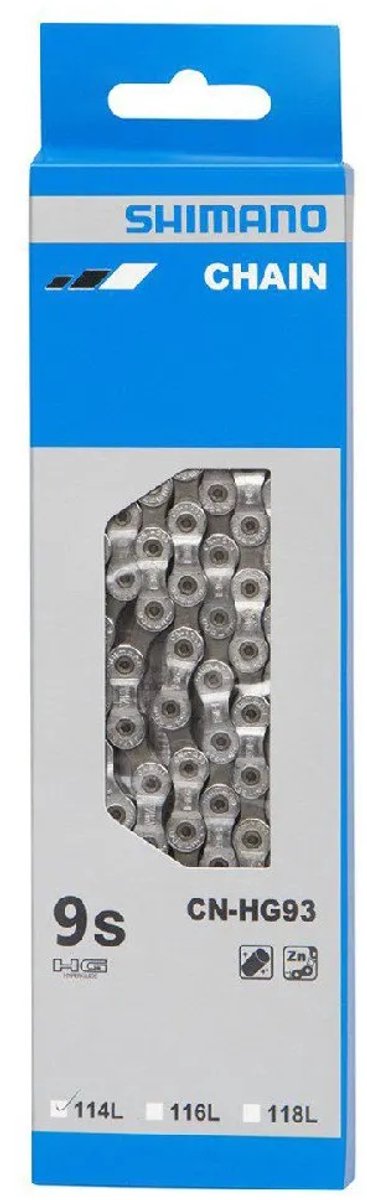 Shimano CN-HG93 9-speed 114 Links Ketting van Shimano — afbeelding 3