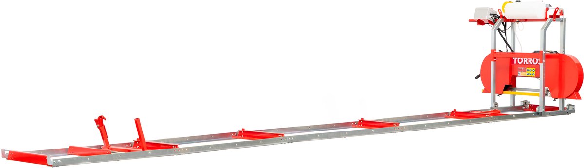 Lintzaag boomstammen zaaglengte 5180 mm diameter 470 mm elektromotor 4,0 kW 3x400V Stattos HBZ460EL