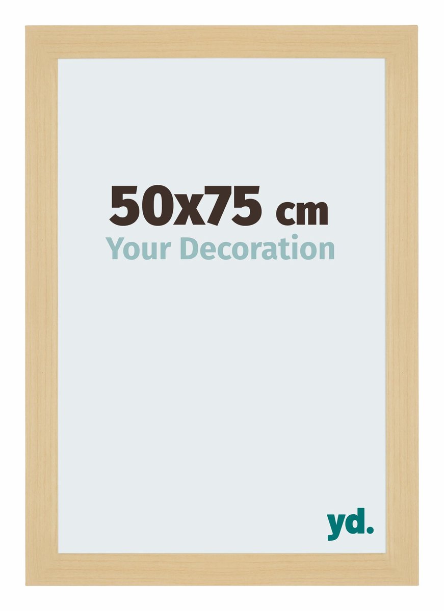 Your Decoration - Puzzellijst 50x75 cm - Ahorn Decor - Puzzellijst 500-1000 stukjes - MDF Fotolijst - Mura