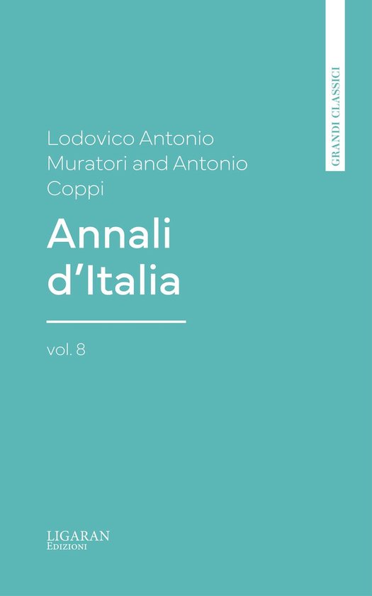 Annali d'Italia, vol. 8 - cover