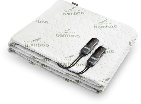 Duux Snooze Bamboo Elektrisch Onderdeken - 6 standen -