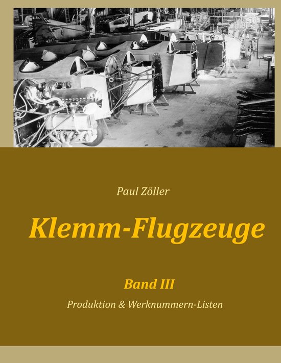 Klemm-Flugzeuge 3 - Klemm-Flugzeuge III - cover