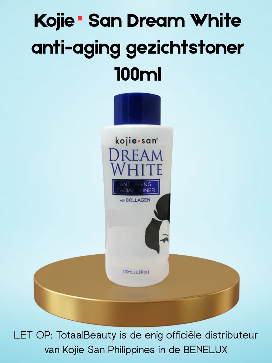Dream White Anti-Aging gezicht toner met Collagen 100 ml