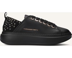 Alexander Smith Wembley Sneakers - Leer - Dames - Zwart - Maat 41