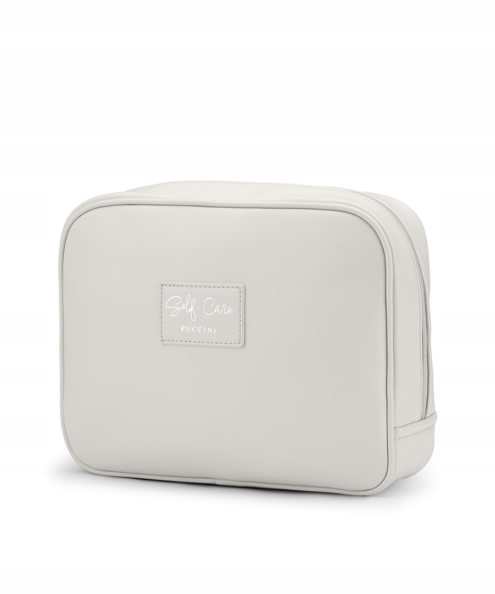 Puccini Grote Reiskoffer Dames Beige Eco-leeg - Stijlvol & Praktisch