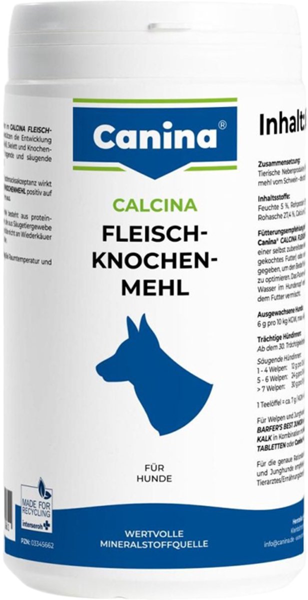 Canina Calcina Vleesbeendermeel - 5 kg