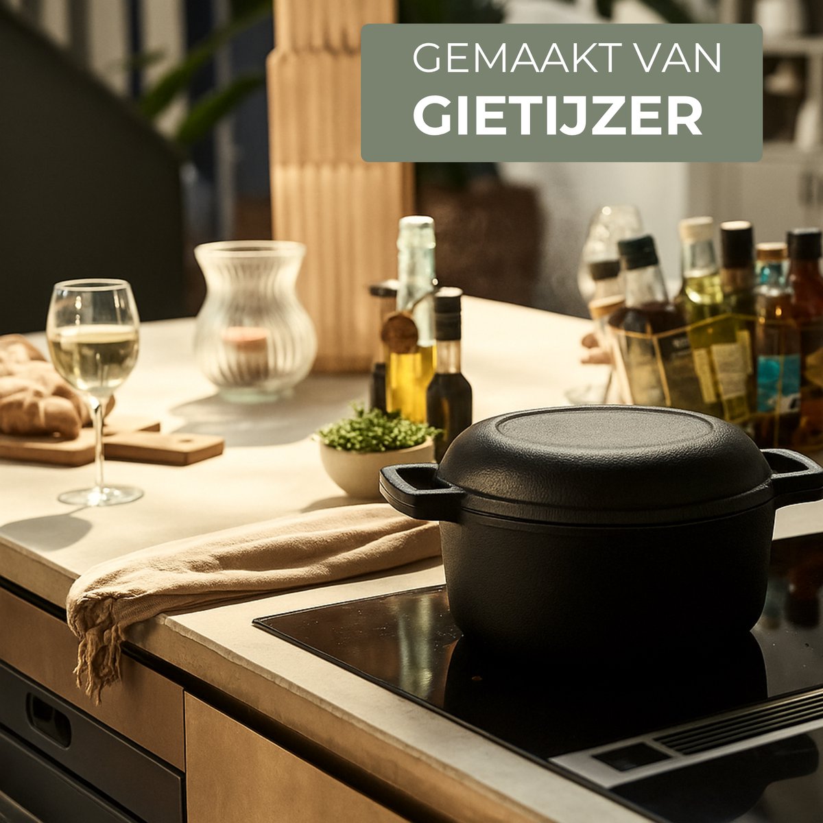 ISENVI ISENVI Byron Gietijzeren Braadpan - afbeelding 5