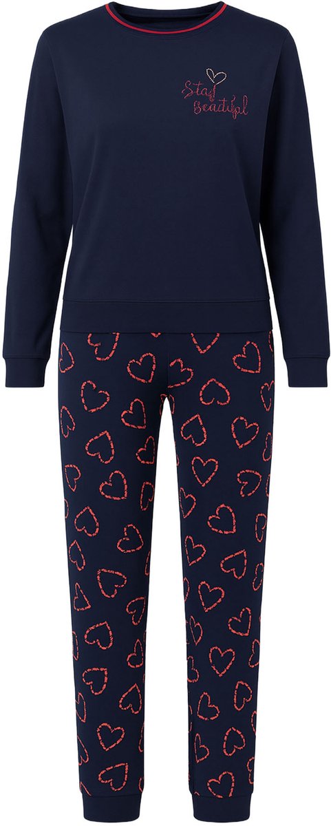 Goldenbay Pyjama Magnolia Donkerblauw'.