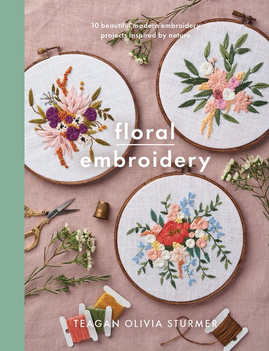 Crafts - Floral Embroidery - cover