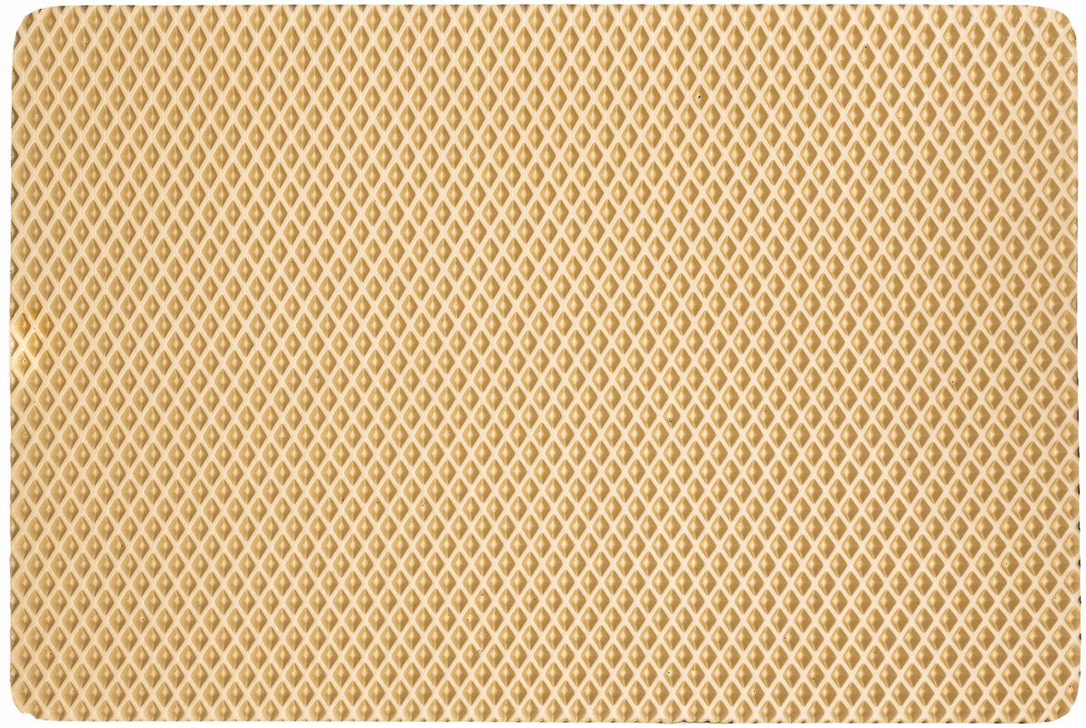 Beige Kattenbakmat EVA HOME 74x44 cm - antislip & waterdicht