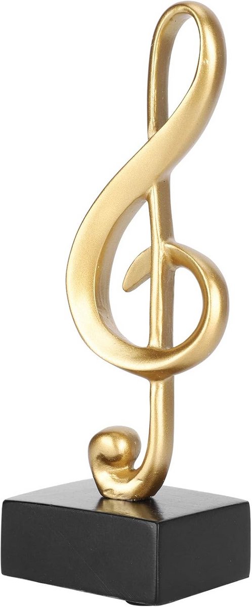 Muzieknoot Standbeeld - Decoratieve Sculptuur voor Thuis en Kantoor