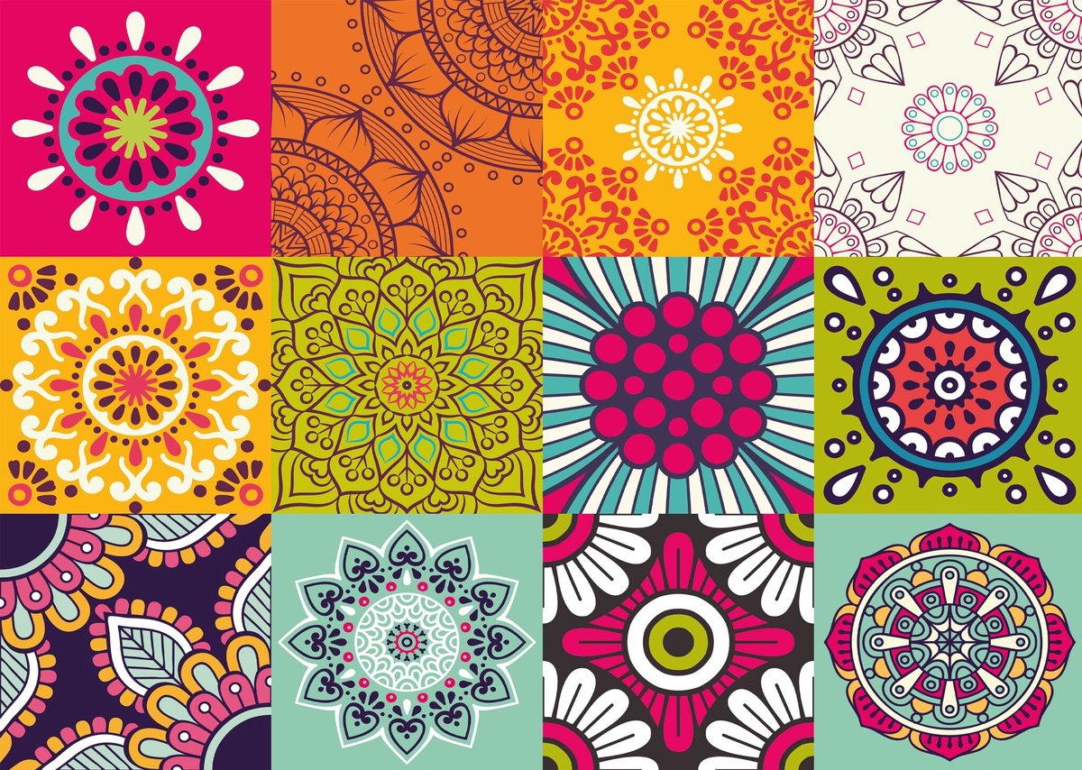 Placemat vinyl | Retro Flower | 4 stuks | Ontdek de Placemat vinyl | Retro Flower: stijlvol, duurzaam en gemakkelijk te reinigen. Perfect voor elke tafelsetting en een milieuvriendelijke keuze voor moderne interieurs.