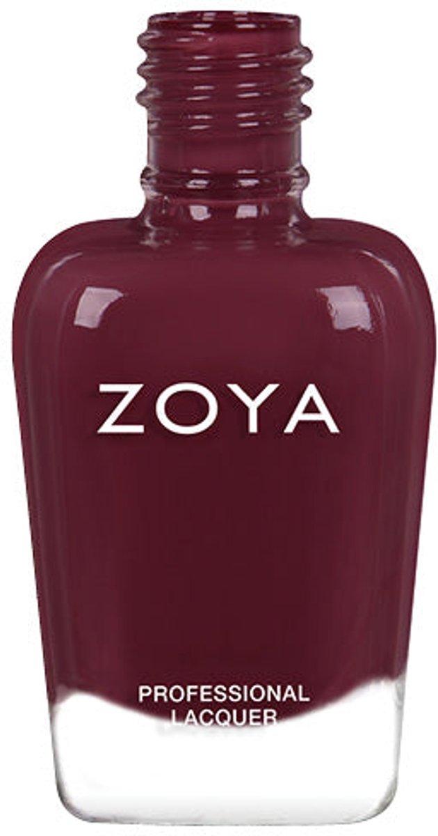 Zoya - Dagmar - Diep Pruimbruine Nagellak met Crème Finish