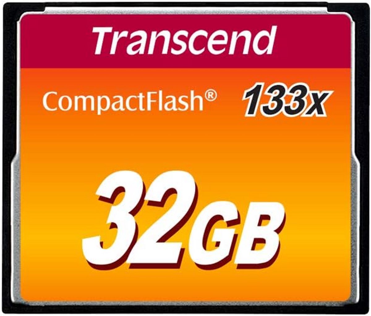 32GB CompactFlash 133 Geheugenkaart - Snelle Overdracht met MLC NAND