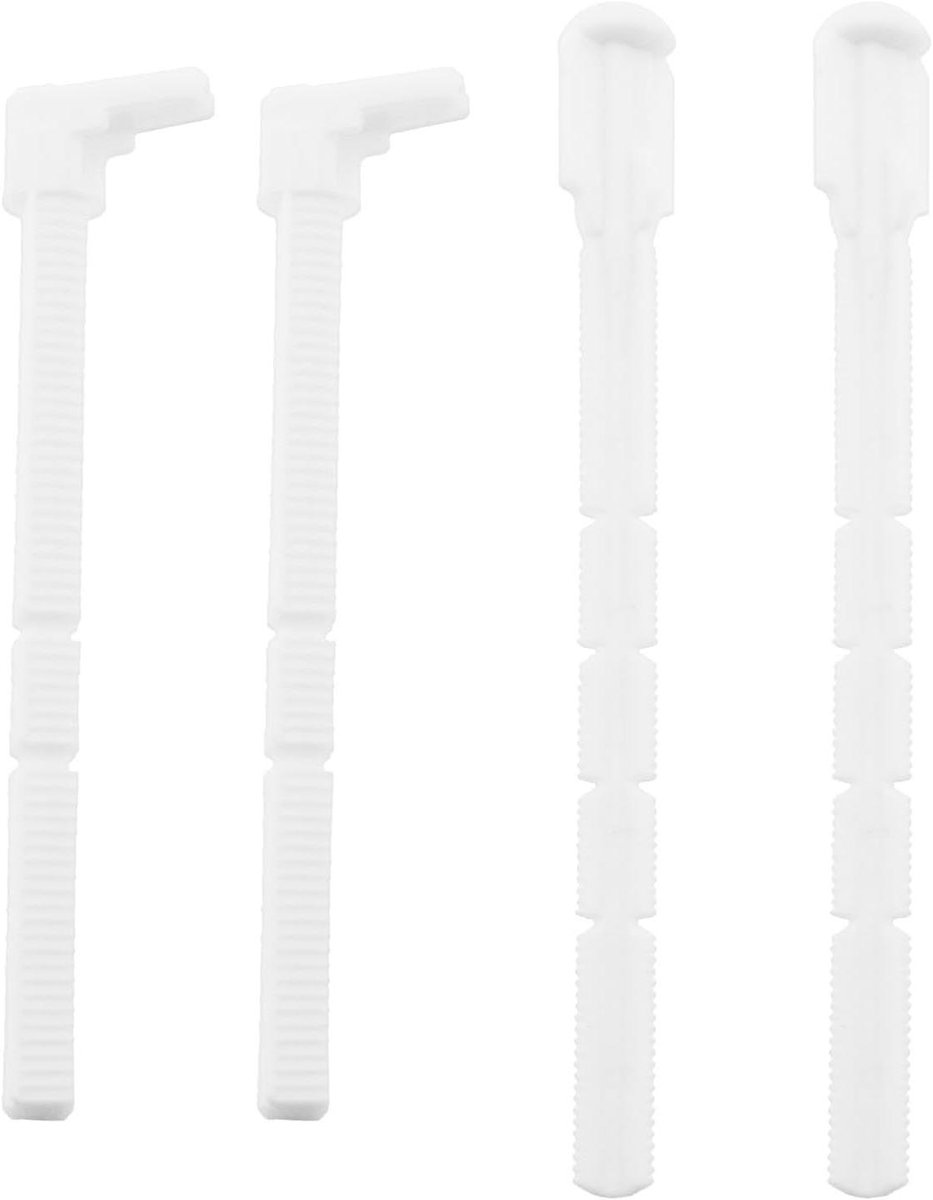 Allecta - Spoelplaat Actuator Set - Vervangende Onderdelen Geschikt voor GEBERIT S-igma01 30 Serie - 2 Sets Spelingsplaat Actuator Spoelstang